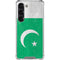 Pakistan Flag Distressed Galaxy S23 Clear Case